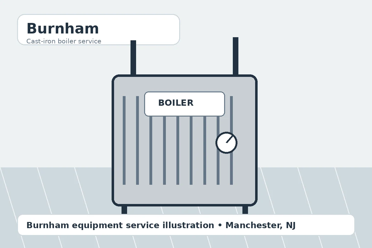 Burnham boiler equipment service in Manchester NJ