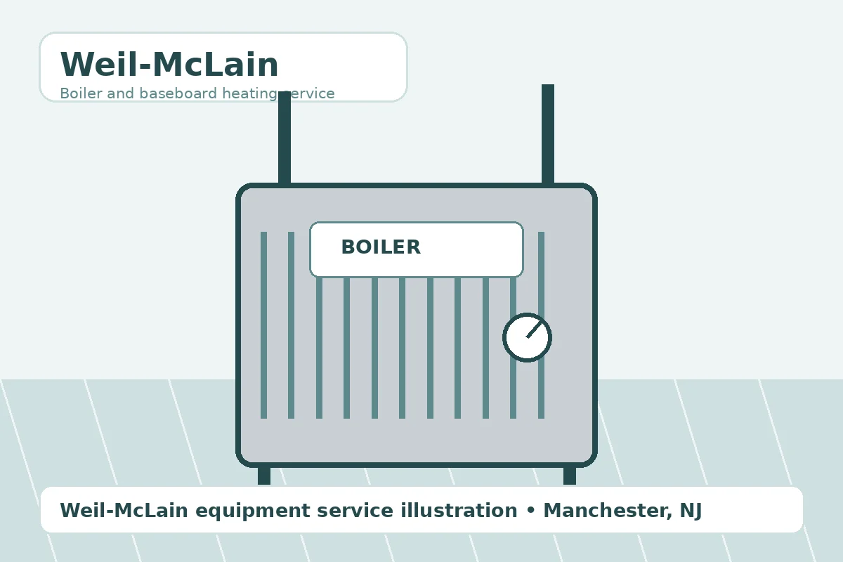 Boiler and hydronic heating equipment serviced by Affordable Services in Manchester New Jersey